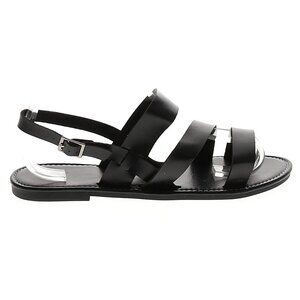 Black strappy sandals size 39